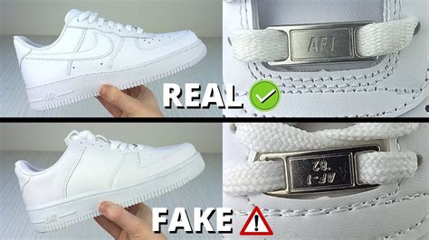 nike air force 1 triple white fake vs real|air force 1 genuine check.